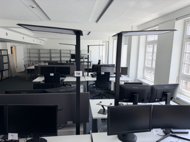 2 LED-Stand-Deckenfluter IN SL713LED SLK, 4.000 K